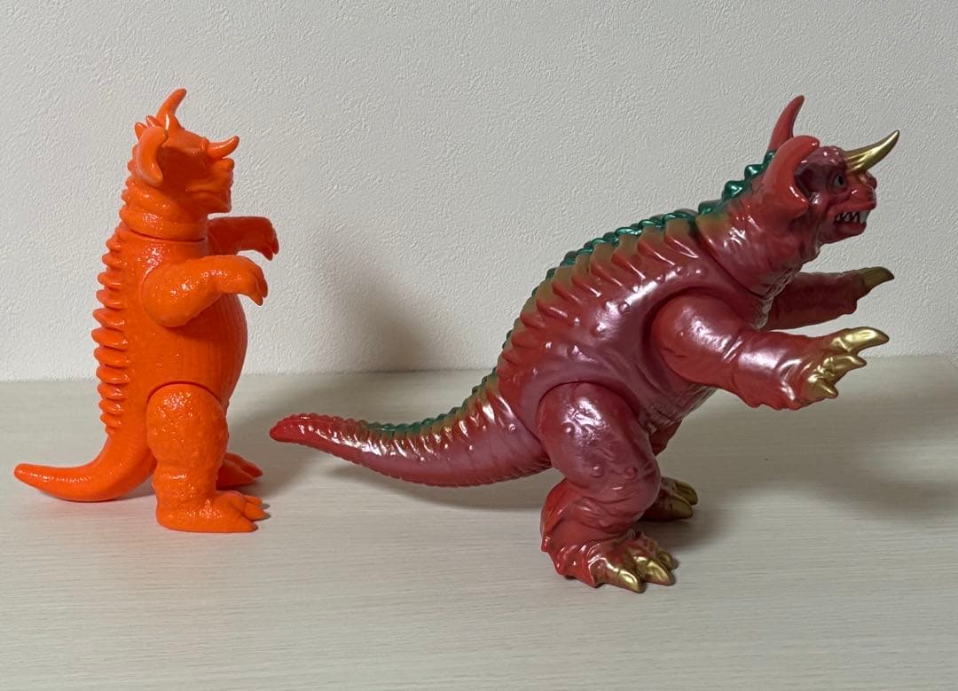 バラゴン　ソフビ　M1号　ゴジラビデオファンクラブ限定　バラゴン　マルサン