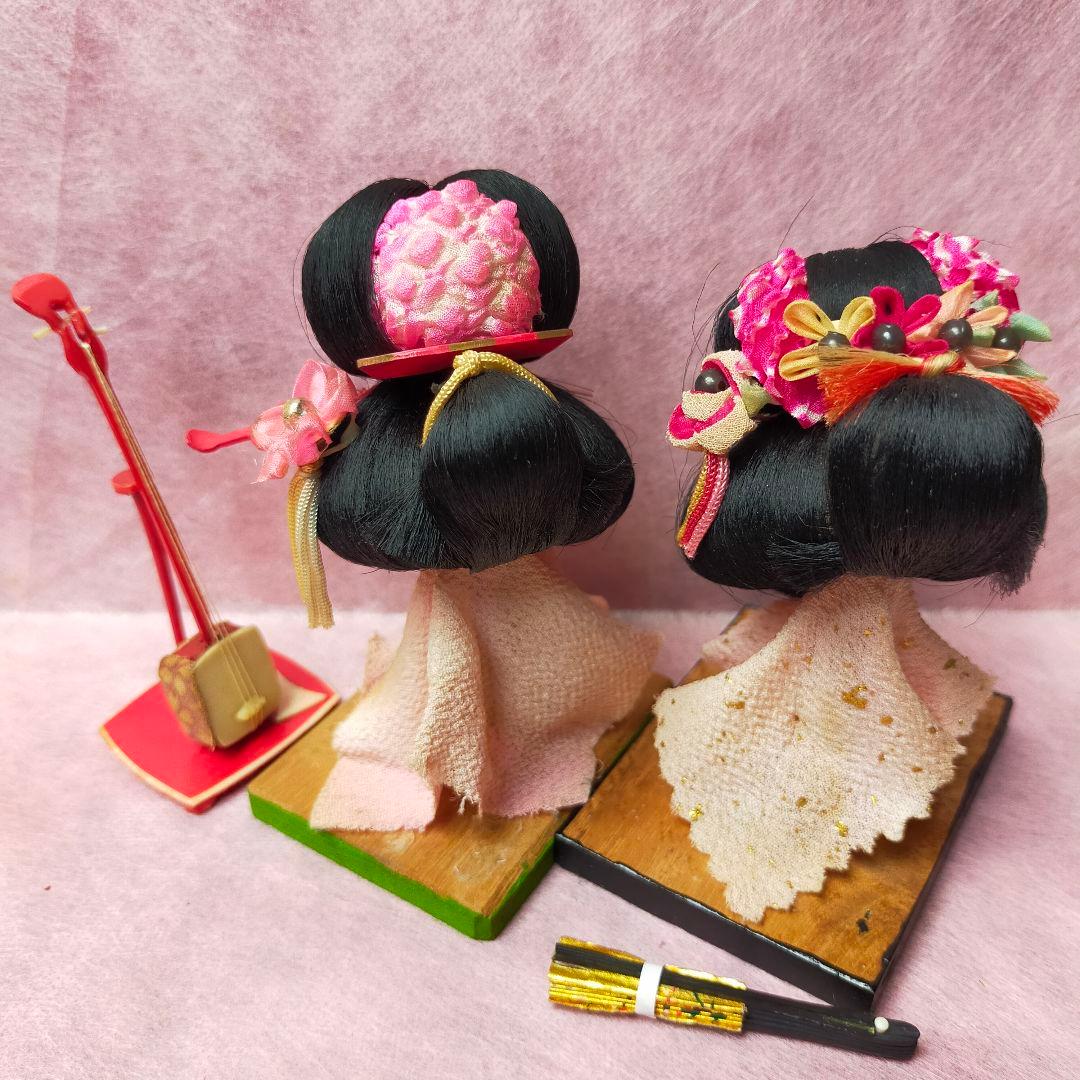 日本人形かつら　ミニチュアかつら