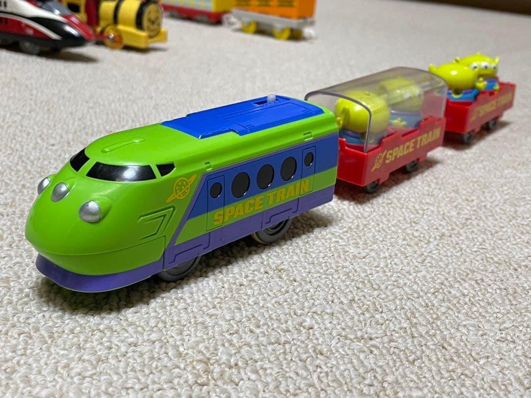 【Disneyプラレール】ディズニー キャラクター プラレール ７点セット