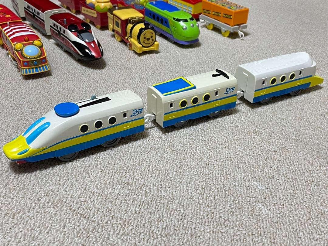 【Disneyプラレール】ディズニー キャラクター プラレール ７点セット