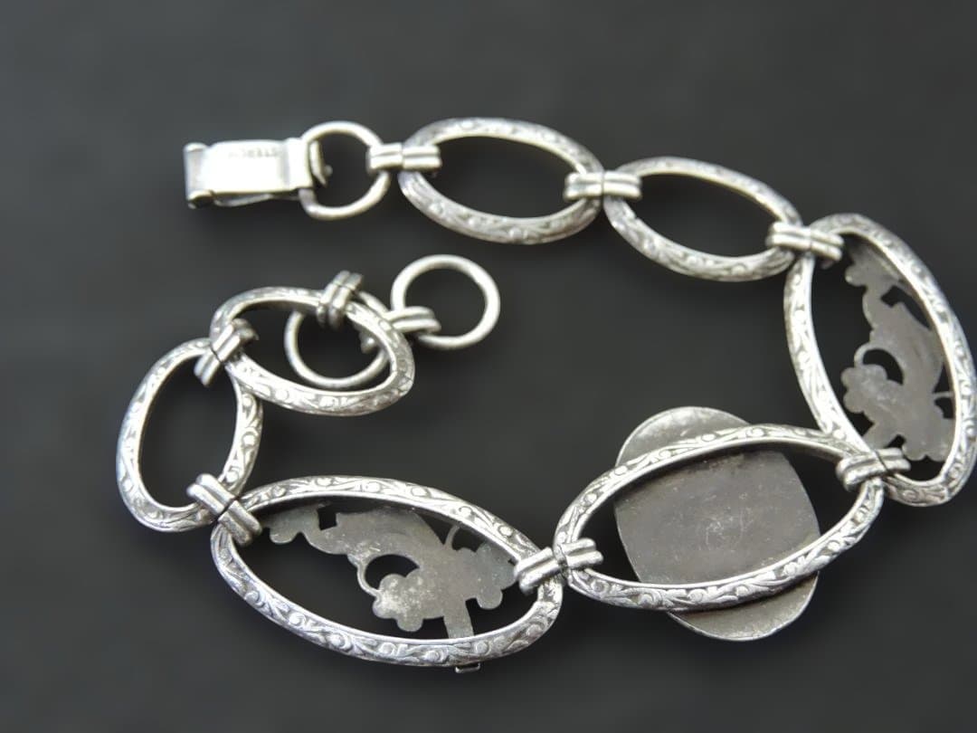 USN　海軍　スターリング　ブレスレット　17cm　総重量14.2g　431K〇