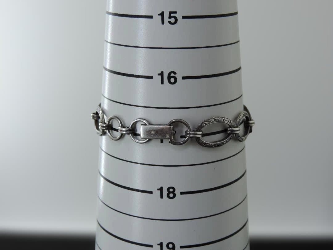 USN　海軍　スターリング　ブレスレット　17cm　総重量14.2g　431K〇