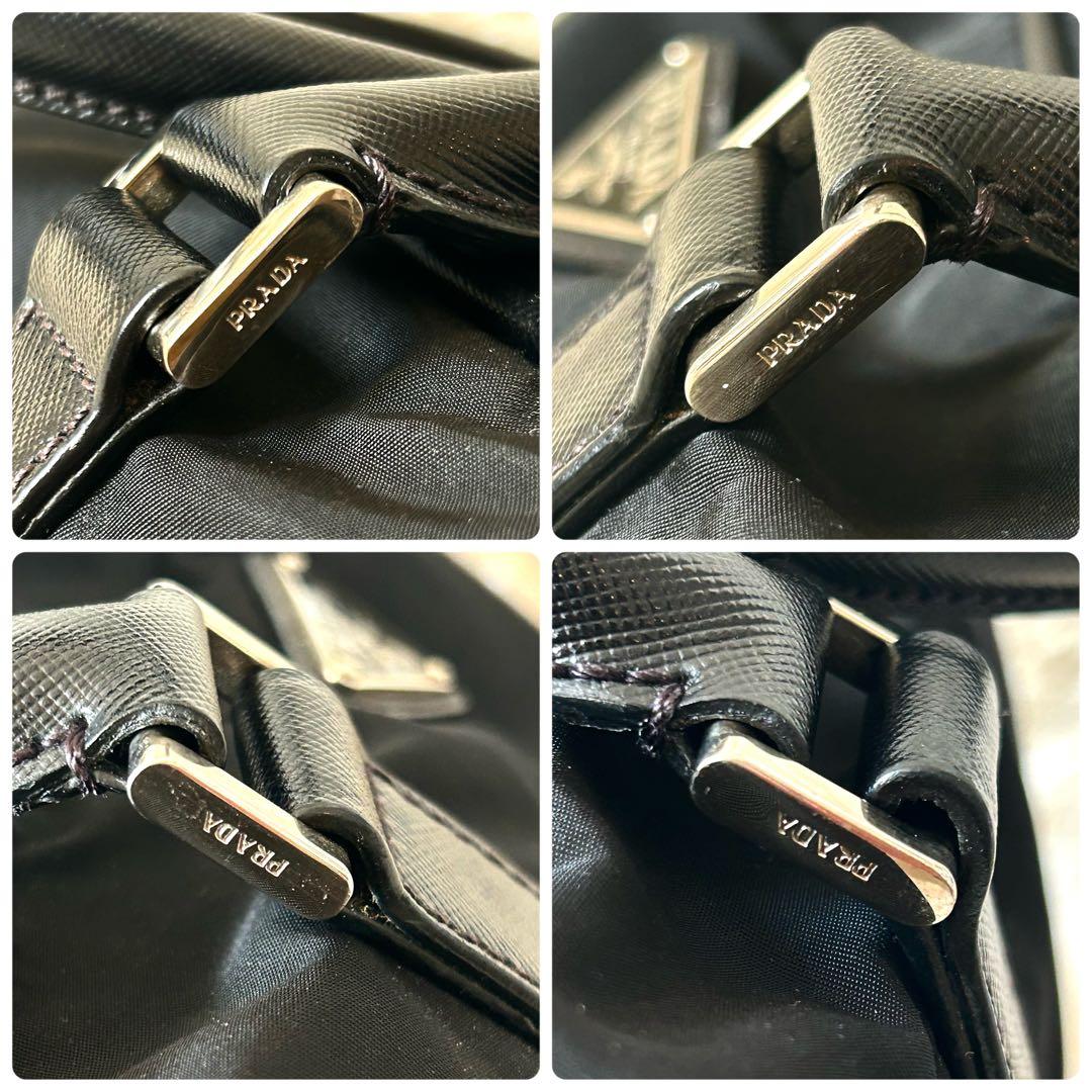 美品✨PRADA プラダ ビジネスバッグ 三角ロゴ　ブリーフケース ナイロン