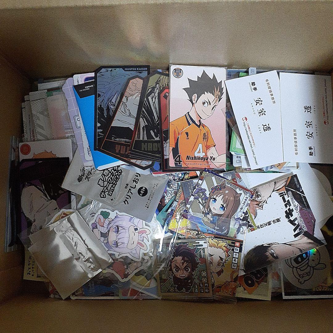 アニメ・マンガ・キャラクター　紙類　シール　ステッカー　ミニカード　まとめ売り