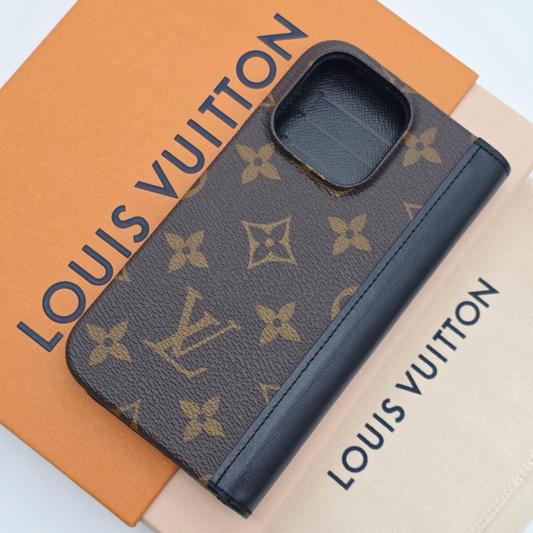 ✨美品✨ルイヴィトン iphone16pro 手帳型ケース フォリオ モノグラム