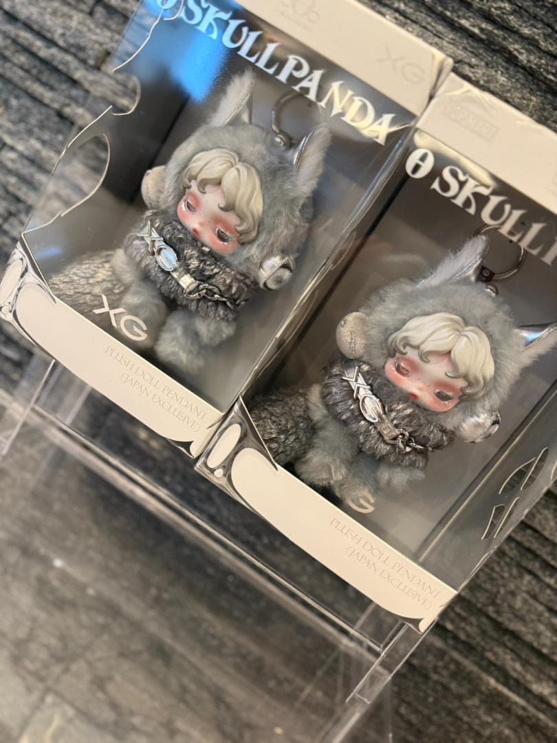 SKULLPANDA × XG POPMART スカルパンダ 2体セット