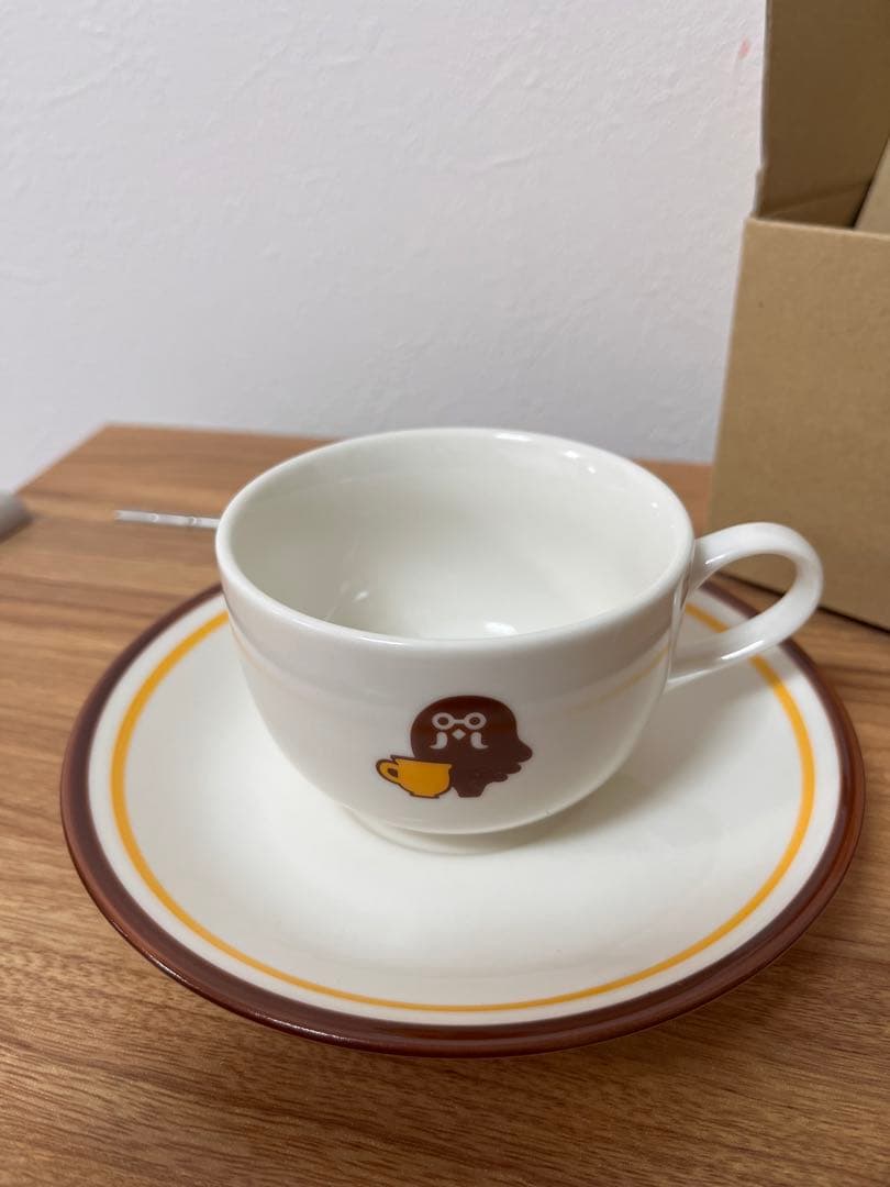 喫茶ハトの巣 あつまれどうぶつの森 コーヒーカップ ソーサーマスター ぬいぐるみ