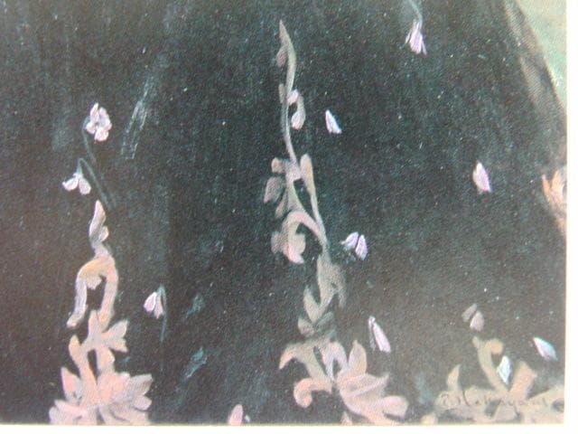 中山忠彦、繍衣、希少画な集画、状態良好、新品高級額・額装付