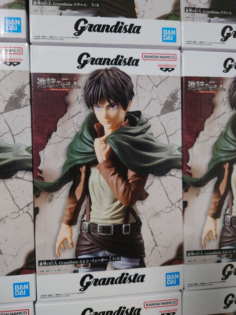 進撃の巨人　キングダム　グランディスタ　エレン　リヴァイ　王騎　計30個