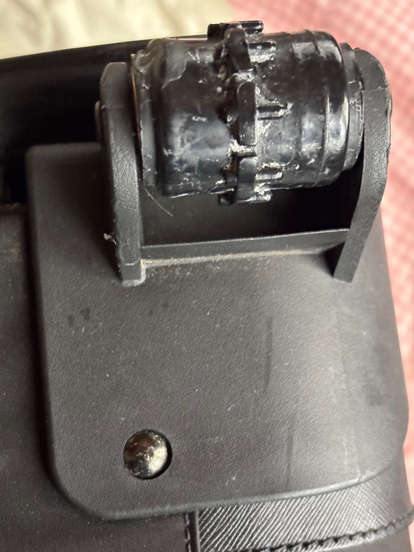 【PRADA】テスートナイロン×サフィアーノレザー 2輪 キャリーケース