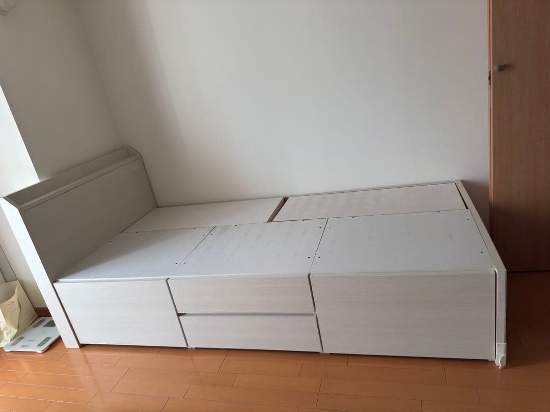 MICKさま専用 ニトリ 収納付きシングルベッド ジオチェスト