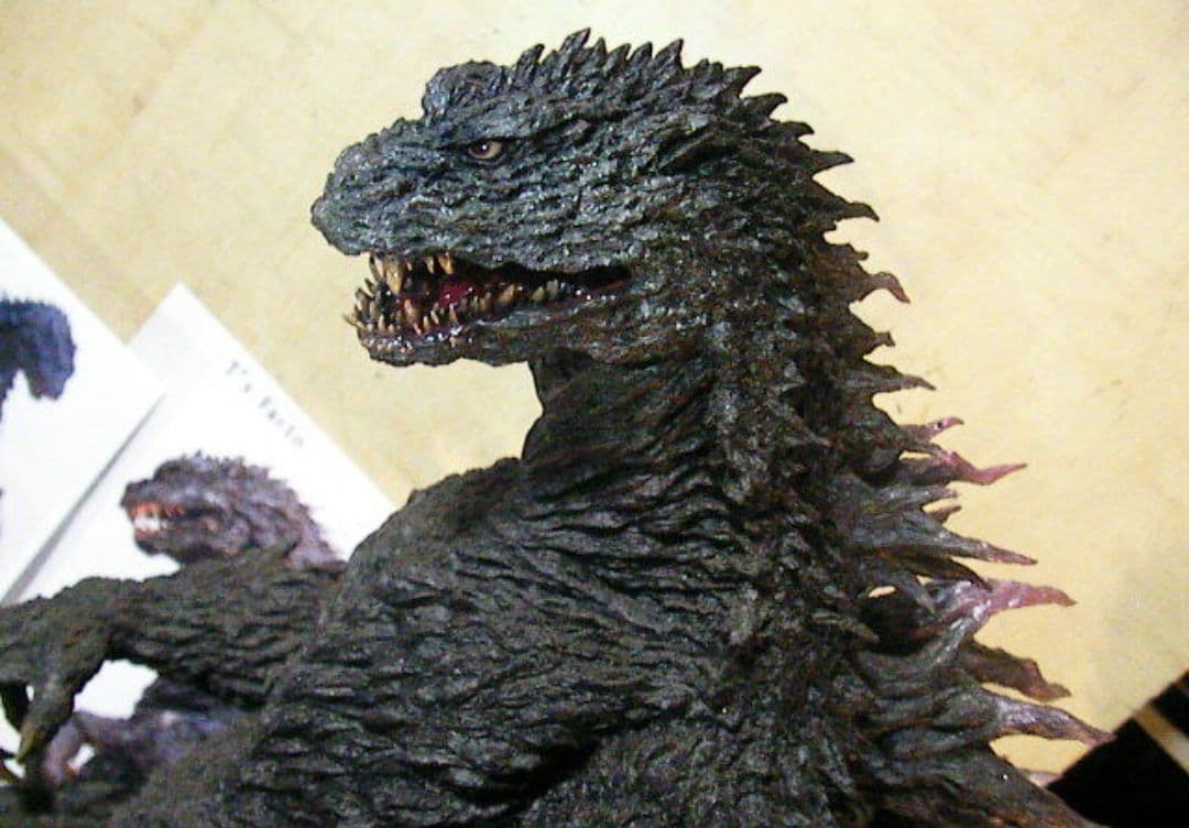 T'sFacto　ゴジラ　ミレニアムデザインver.Ⅱ　 顔周辺改造　 完成品