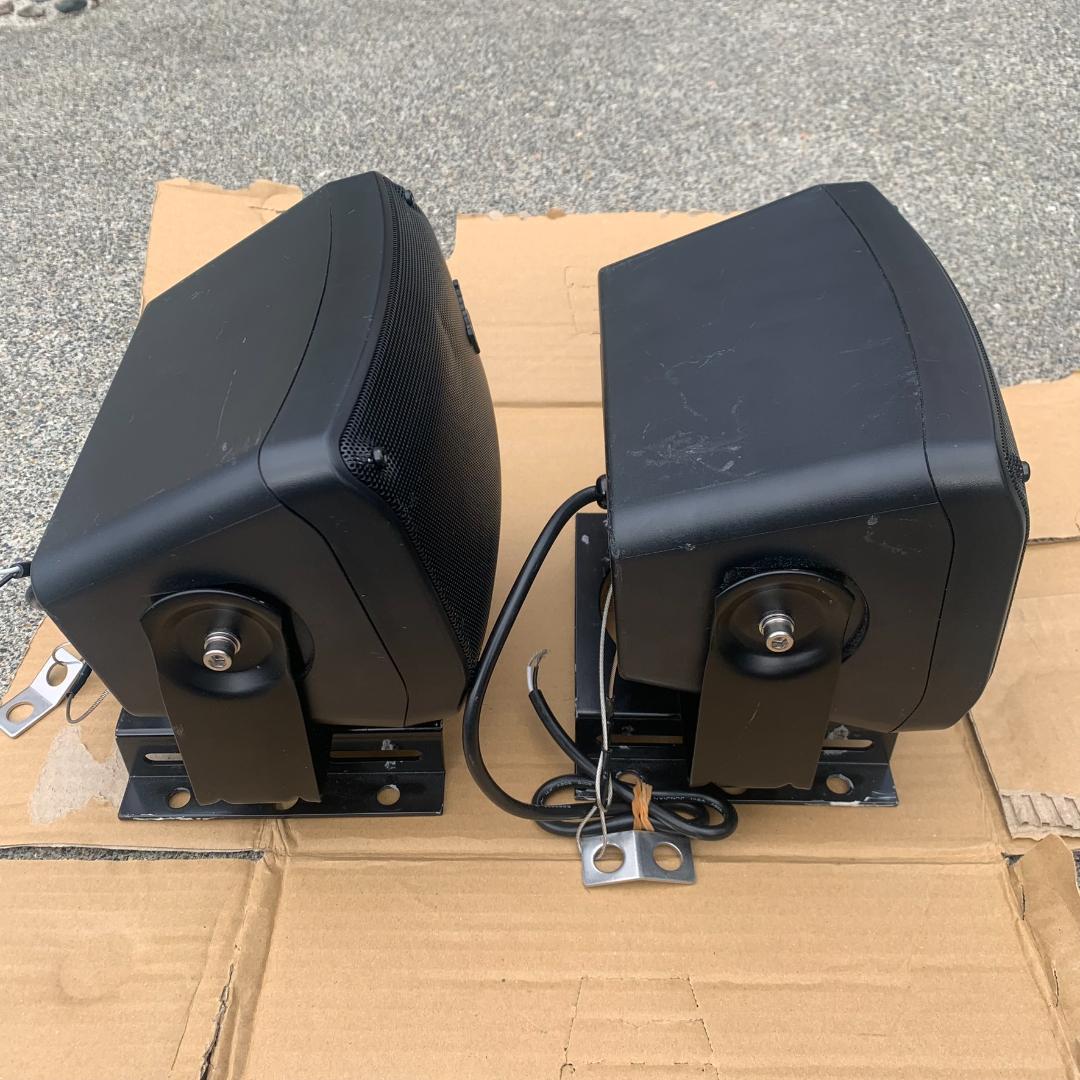 2個　パナソニック ラムサ　WS-BN010-K 　スピーカー 店舗　業務用