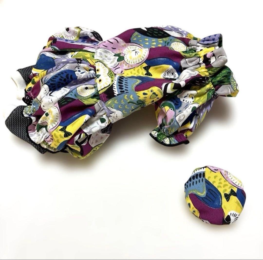 犬服ハンドメイド　まとめ売り　バルーンスカート付き　ロンパース3点セット