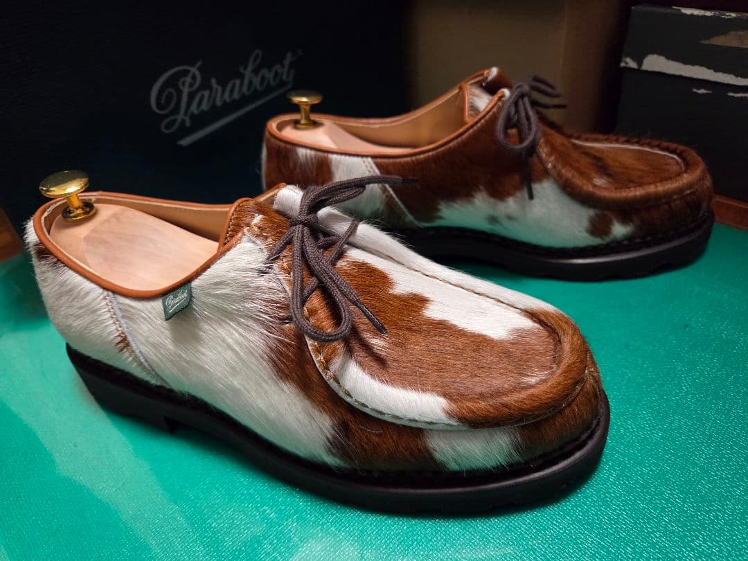 【極美品】Paraboot パラブーツ　MICHAEL /ミカエル　ハラコ　41