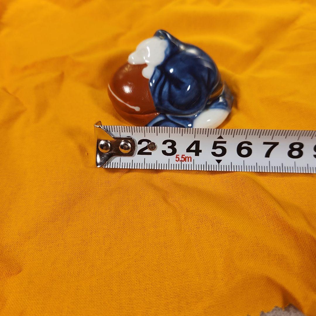 十三代柿右衛門　狸形　香合　共箱