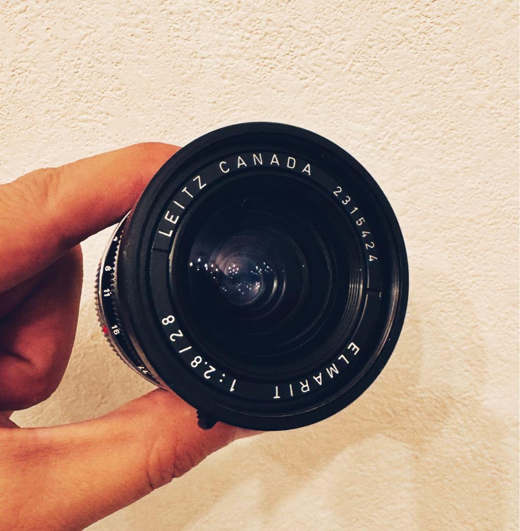 リンス【稀少】エルマリート28mm 1st最後期 【Leica】