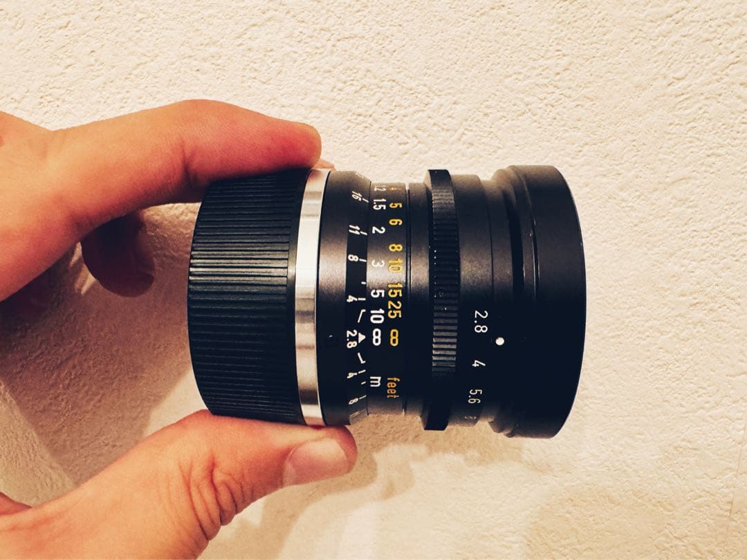 リンス【稀少】エルマリート28mm 1st最後期 【Leica】