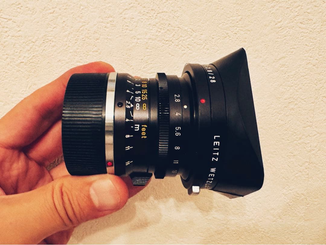 リンス【稀少】エルマリート28mm 1st最後期 【Leica】