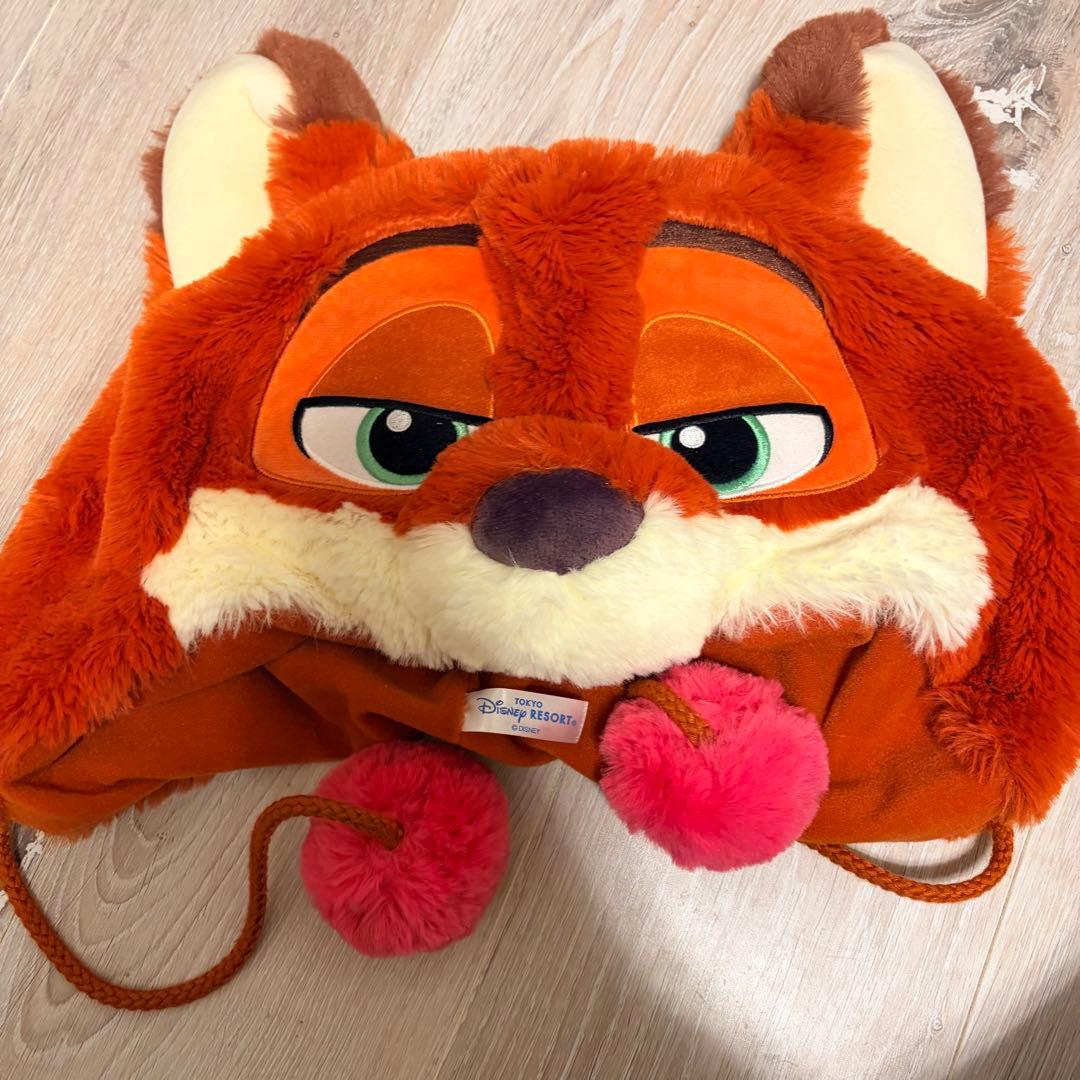 ディズニー　ファンキャップ　ズートピア　ニック　ジュディ