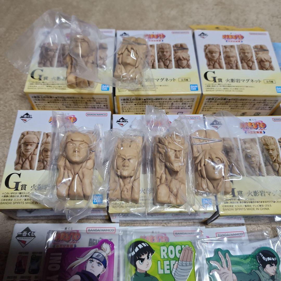 NARUTO 一番くじ 中忍試験編 我愛羅 ラストワン賞 火影岩他下位賞付き