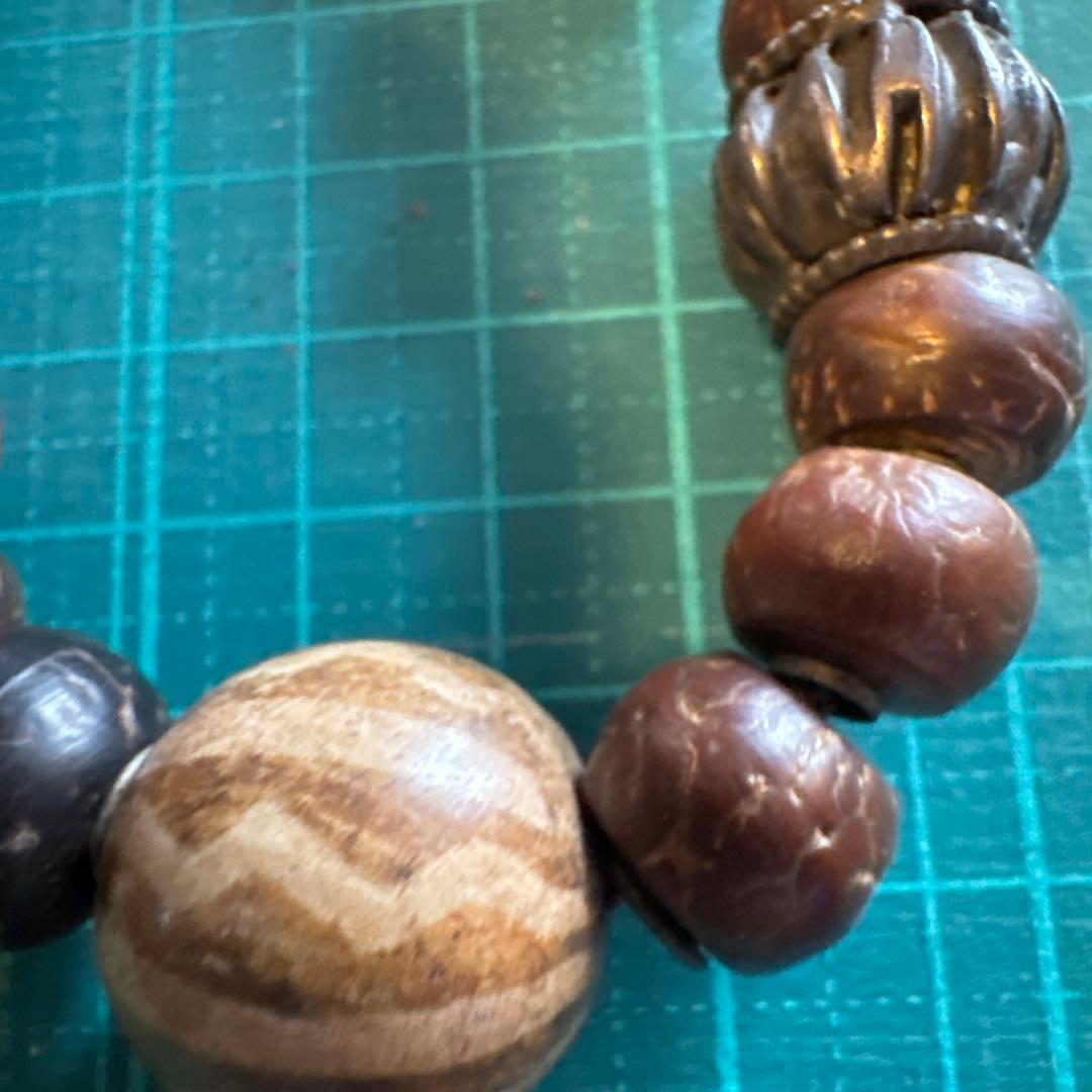 パムテック オーバーライドビーズ天竺菩提樹ビーズ