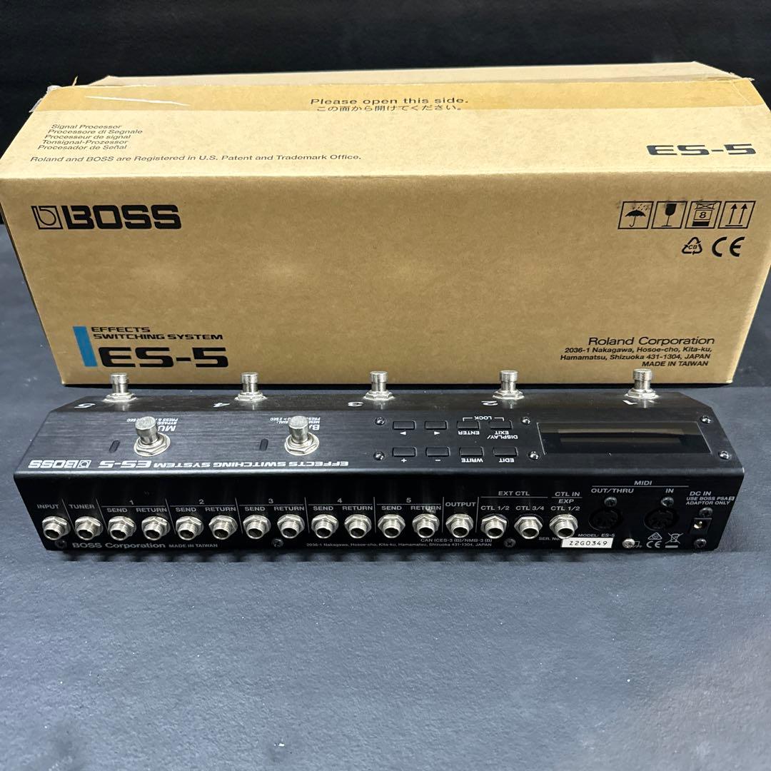 ギター BOSS ES-5 Effect Switching System