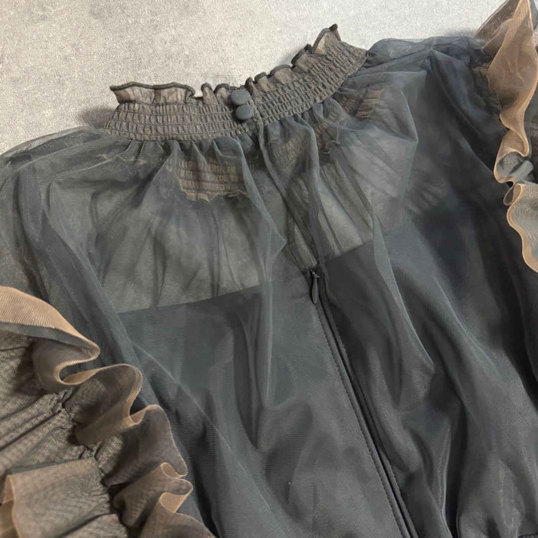 niana フリルハイウエストワイドパンツドレス オケージョン 同窓会 結婚式