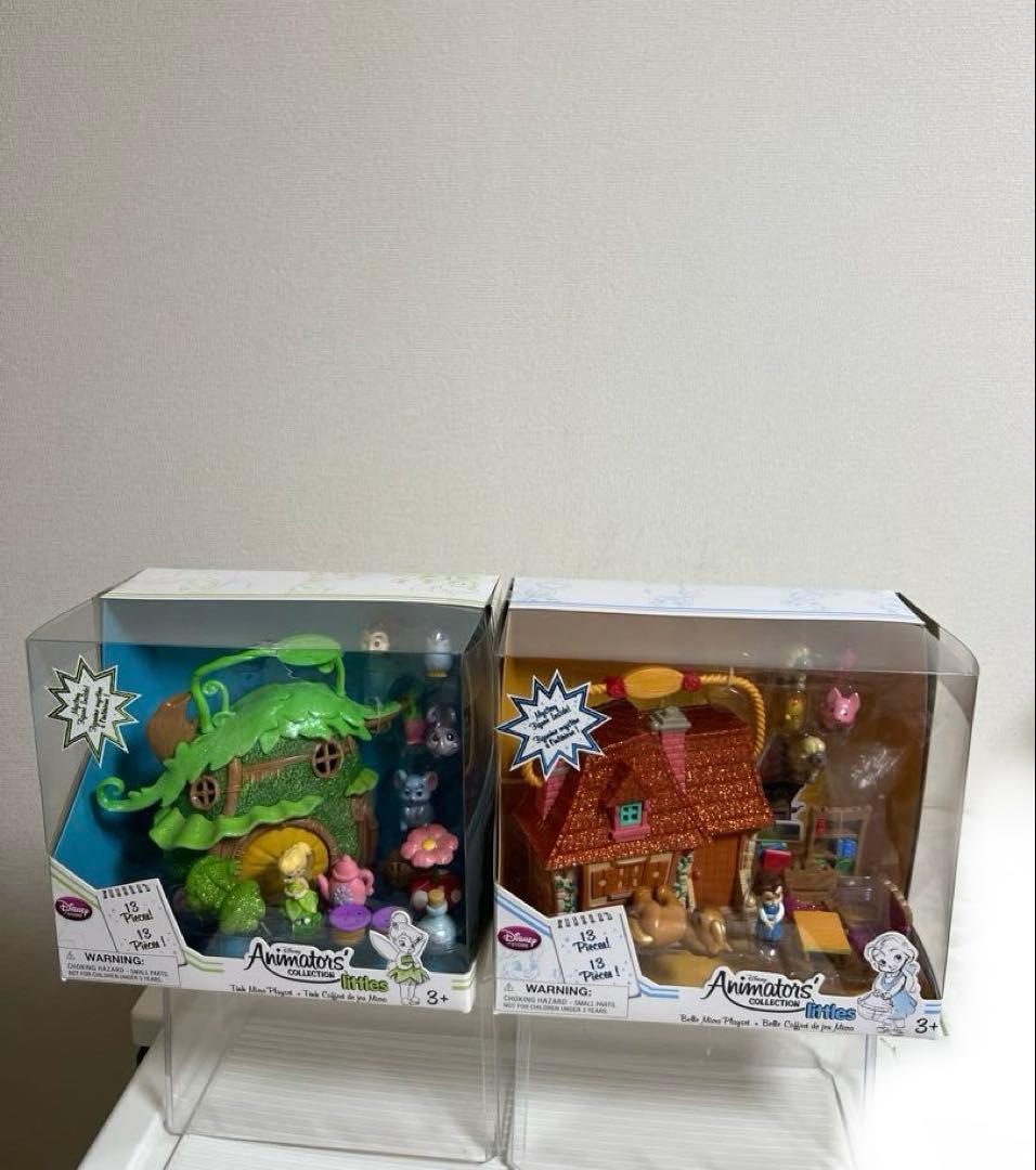 アニメータードール（ミニ）ティンカーベル、ベルのフィギュアとお家
