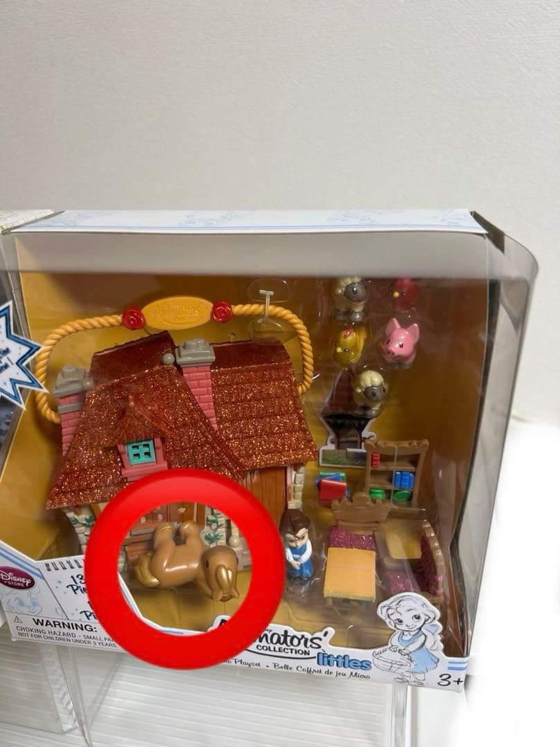 アニメータードール（ミニ）ティンカーベル、ベルのフィギュアとお家