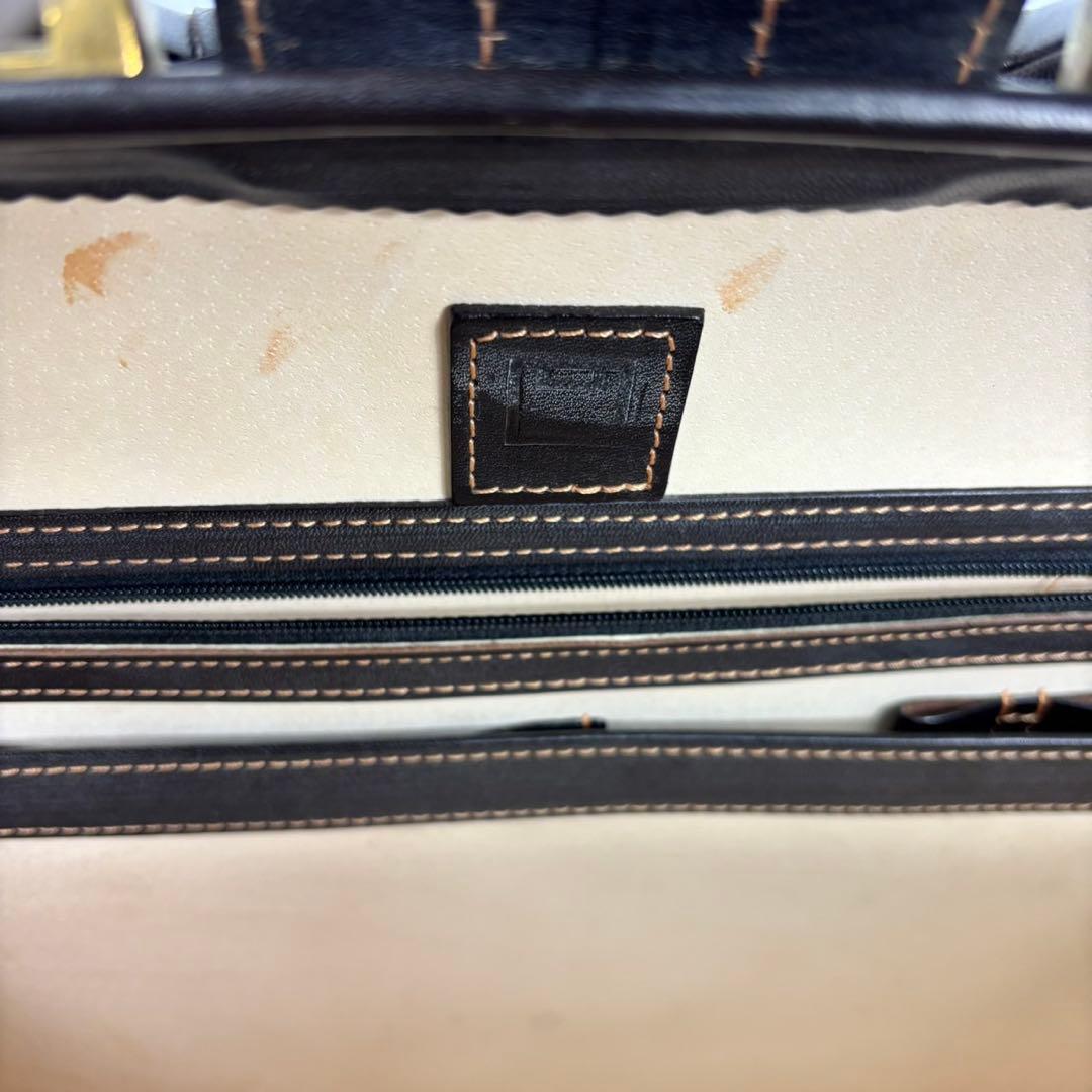 【廃盤】土屋鞄 ダレスバッグ ブライドルレザー ビジネスバッグ　ブラック