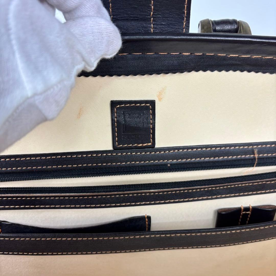 【廃盤】土屋鞄 ダレスバッグ ブライドルレザー ビジネスバッグ　ブラック