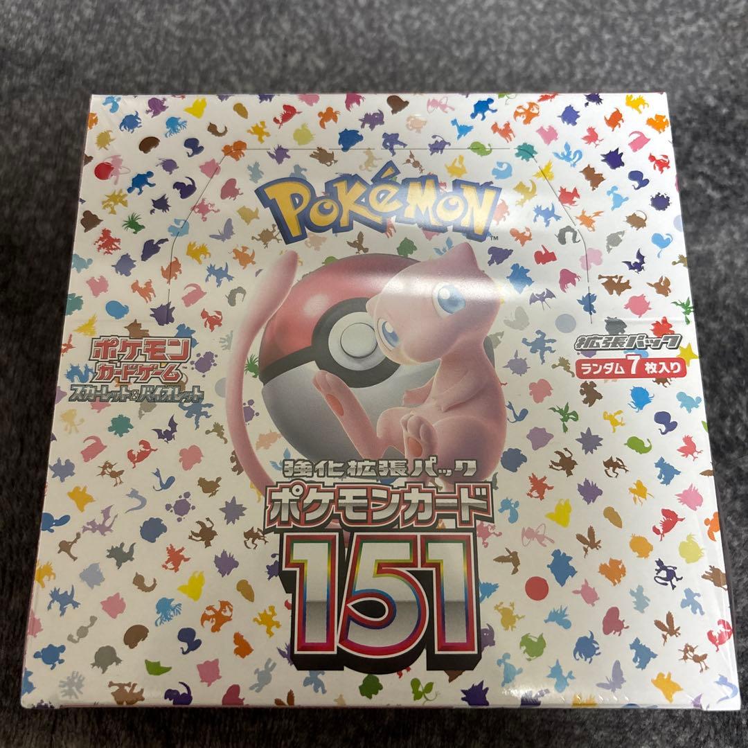 ポケモンカード151 BOX シュリンク付き