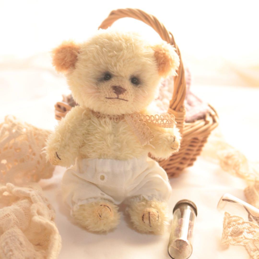 テディベア　ミニベア　くま　ぬいぐるみ　ドールのお友達　作家　アーティストベア