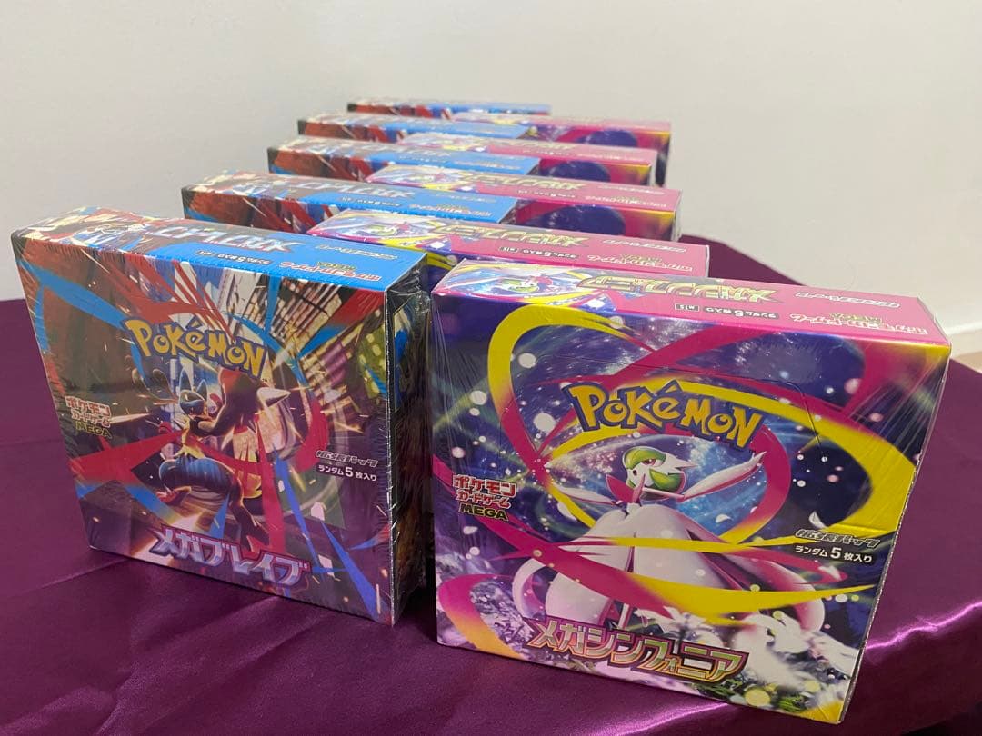 ポケモンメガレイブ /メガシンフォミア✖️5ボックス=10ボックス➡️シュリンク付き