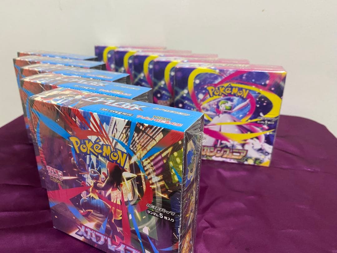 ポケモンメガレイブ /メガシンフォミア✖️5ボックス=10ボックス➡️シュリンク付き