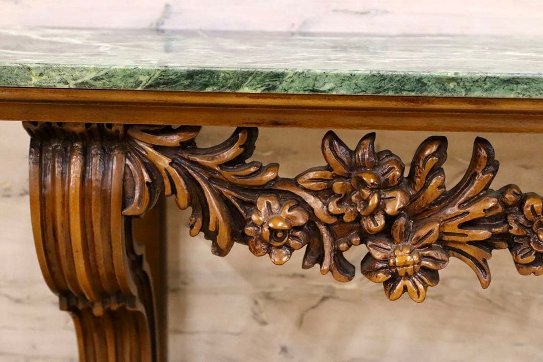 GMHK202○西洋 アンティーク 輸入家具 コンソールテーブル 花台 飾り台