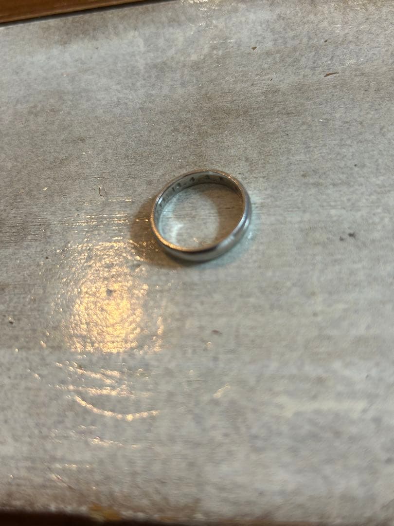 pt900 リング　4.5g