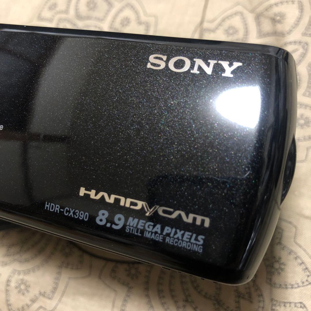 美品 SONY HDR-CX390 バッテリー2個付 ビデオカメラ