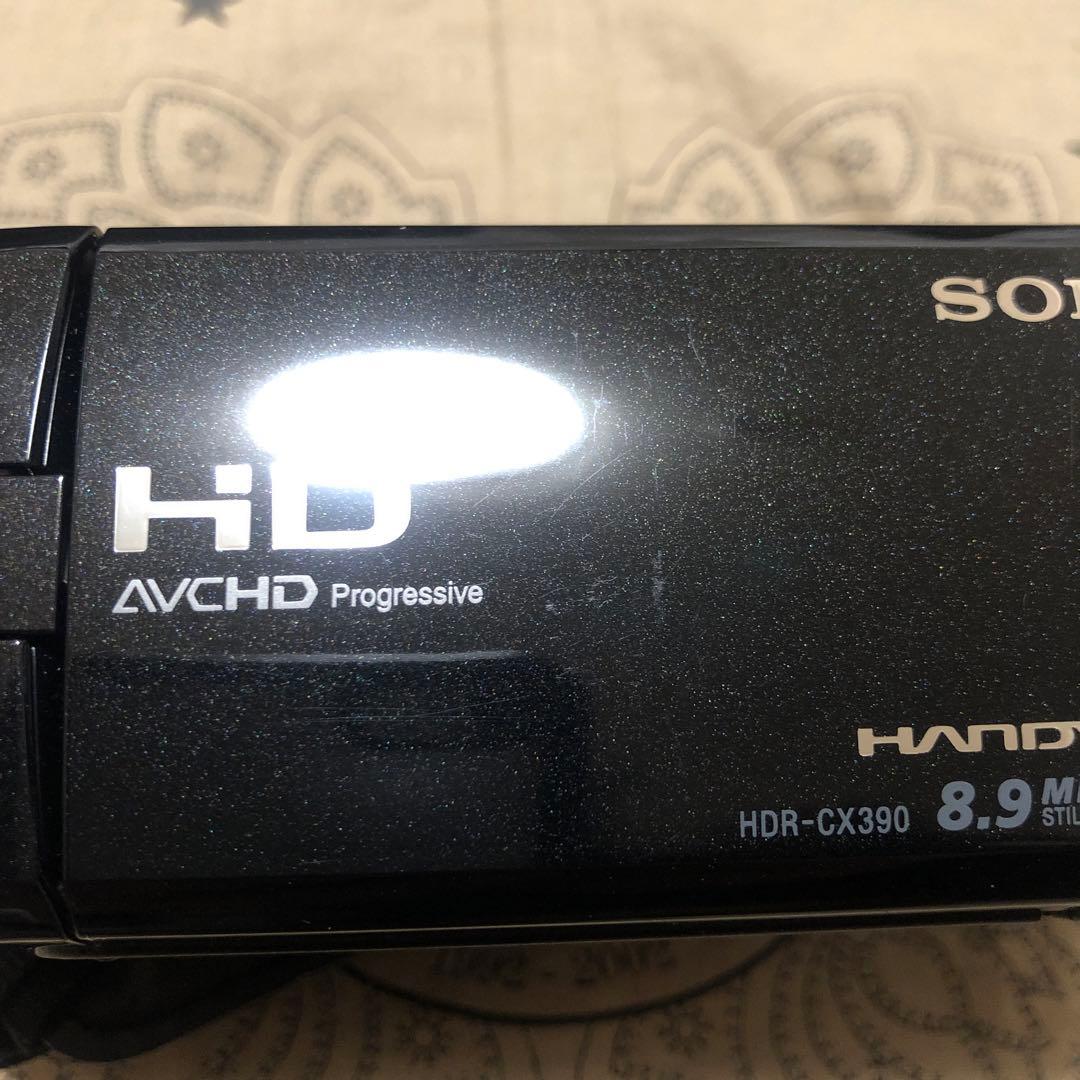 美品 SONY HDR-CX390 バッテリー2個付 ビデオカメラ