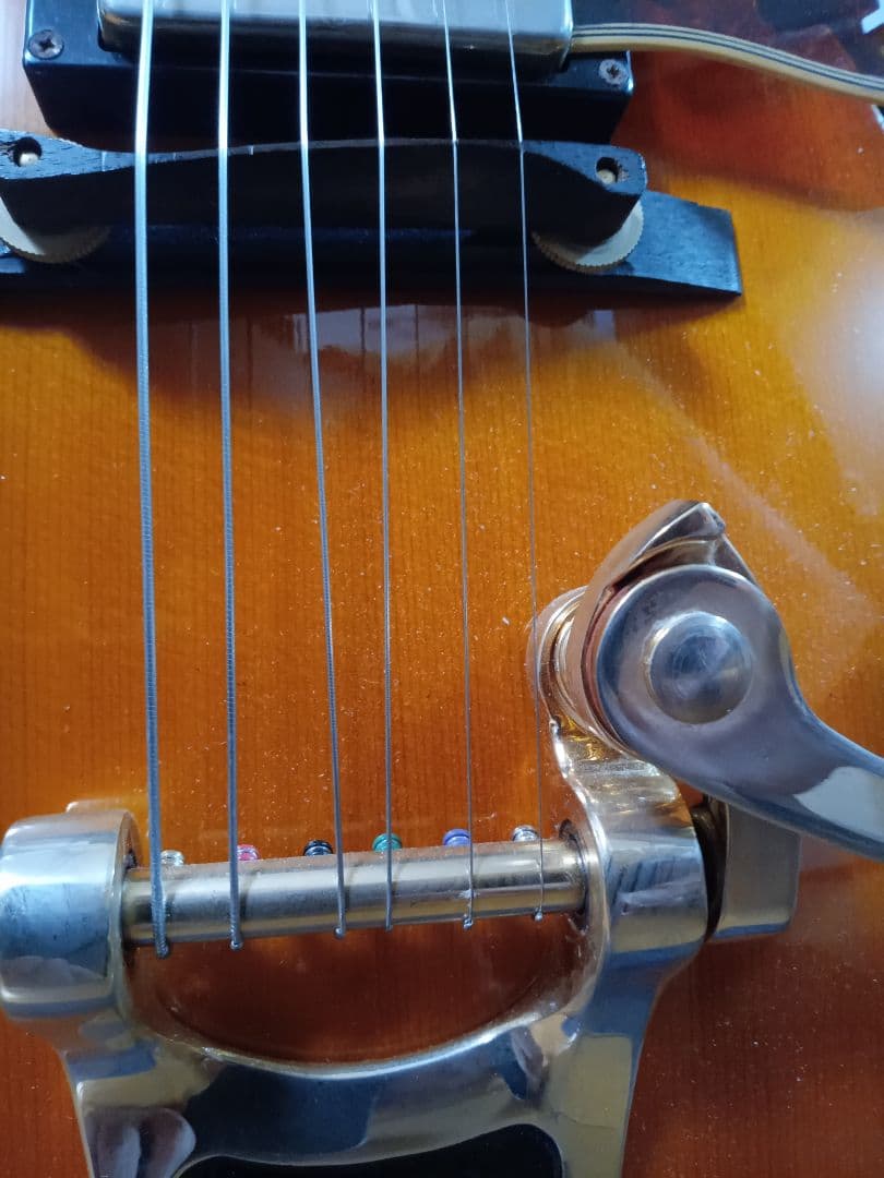 エピフォン フルアコ ジョーパス emperor II ビグスビー　ハードケース