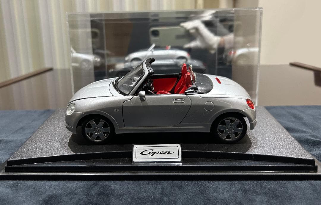 コペン 1/18スケールミニカー と オーナーズミニカー