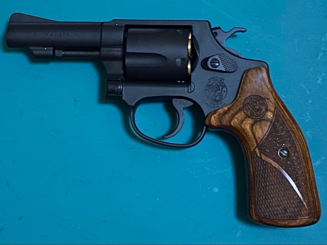 タナカワークス　M36 3インチカスタム　モデルガン 木製グリップ