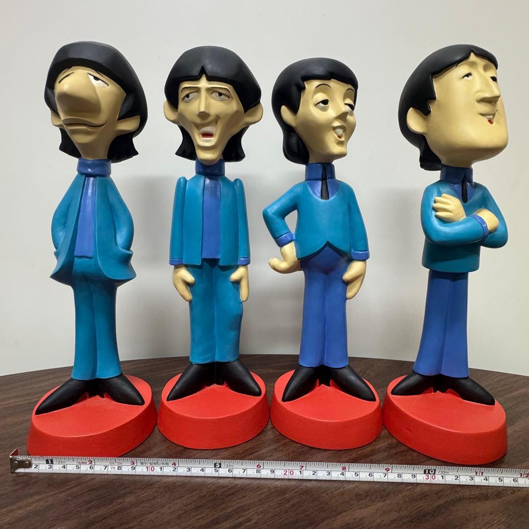 【タイムセール】正規品 1985年アニメ ザ ビートルズ大型人形セット