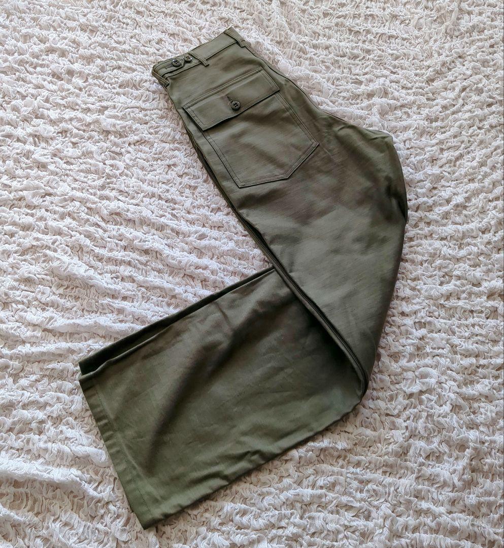 美品　22SS HYKE BACK SATIN BAKER PANTS サイズ4