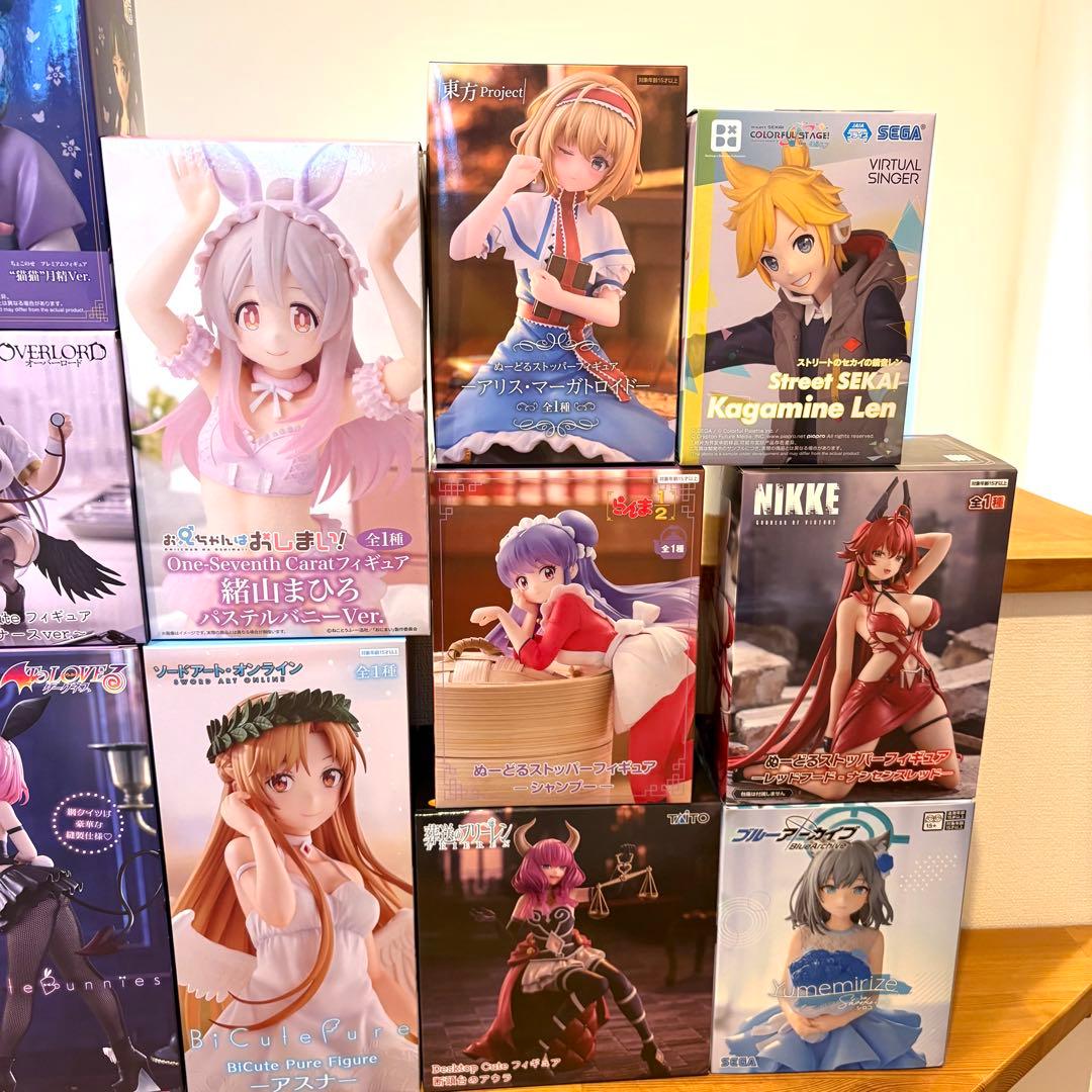 美少女フィギュアまとめ売り 初音ミク アルベド17体盛り盛りセット！！