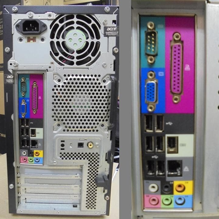 acer　M5620　Core2（4コア）　SSD　WindowsXP pro