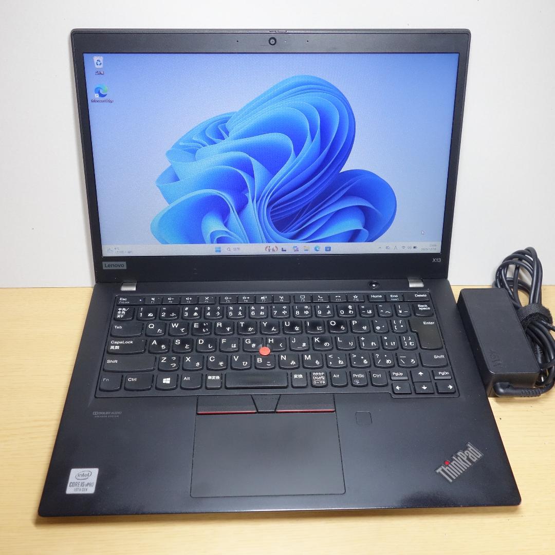 ThinkPad X13◆Core i5-10310U/256G/8G/電池長持