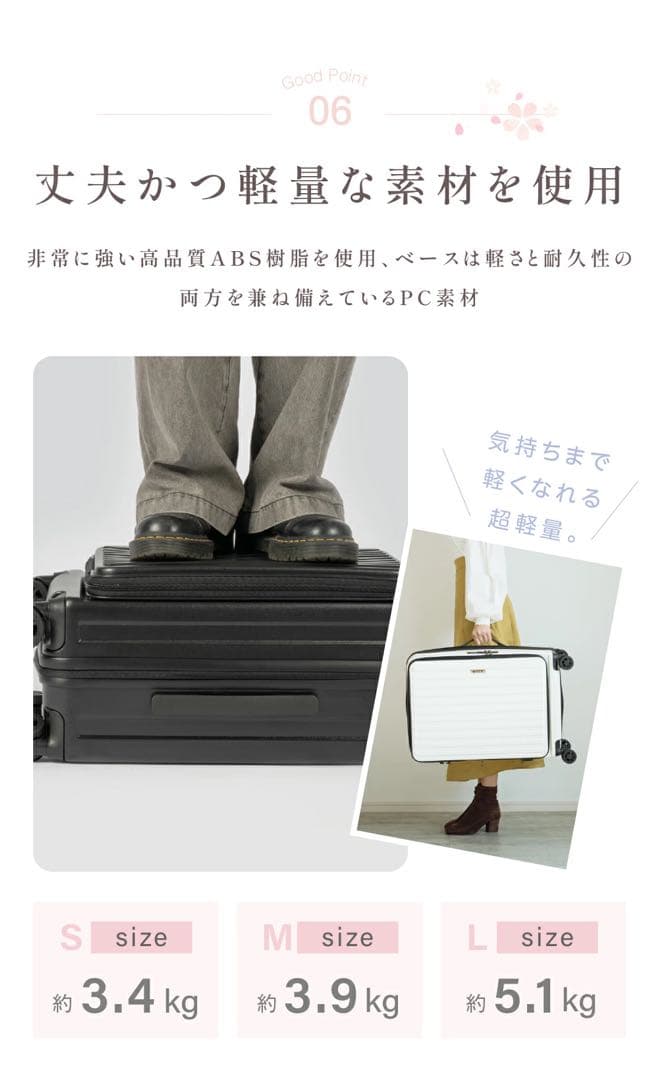 ★キャリーケース★Ｌサイズ★新品未使用★多機能★大容量(116L)