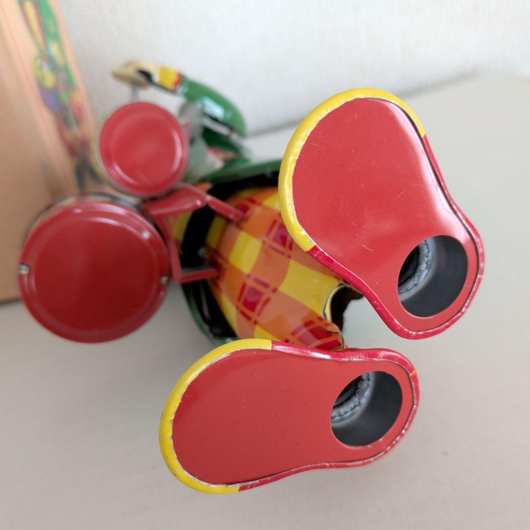 ブリキのおもちゃ　ゾウノタイコタタキ　北原照久サイン付　復刻　トイズクラブ